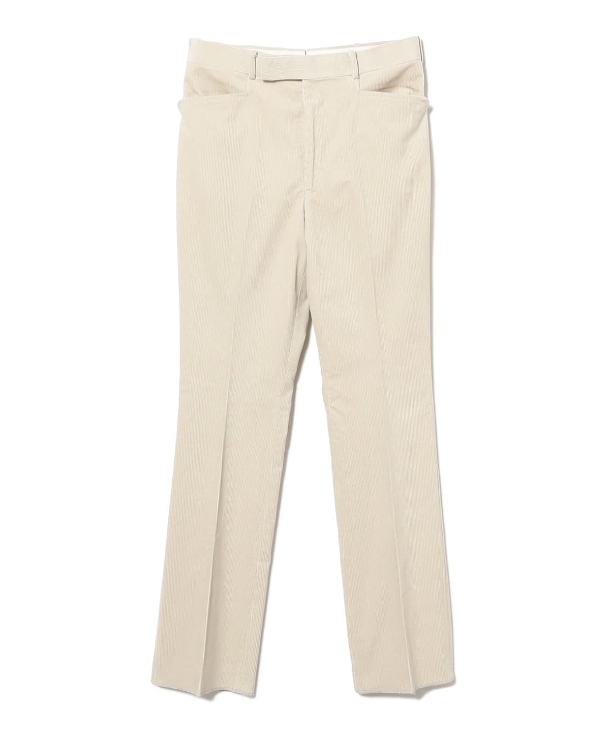 【別注】Fumiya Hirano THE TROUSERS / CARNABY コーデュロイ スラックス パンツ MEN CREAM/61 36 【別注】Fumiya Hirano THE TROUSERS / CARNABY コーデュロイ スラックス パンツ MEN CREAM/61 36