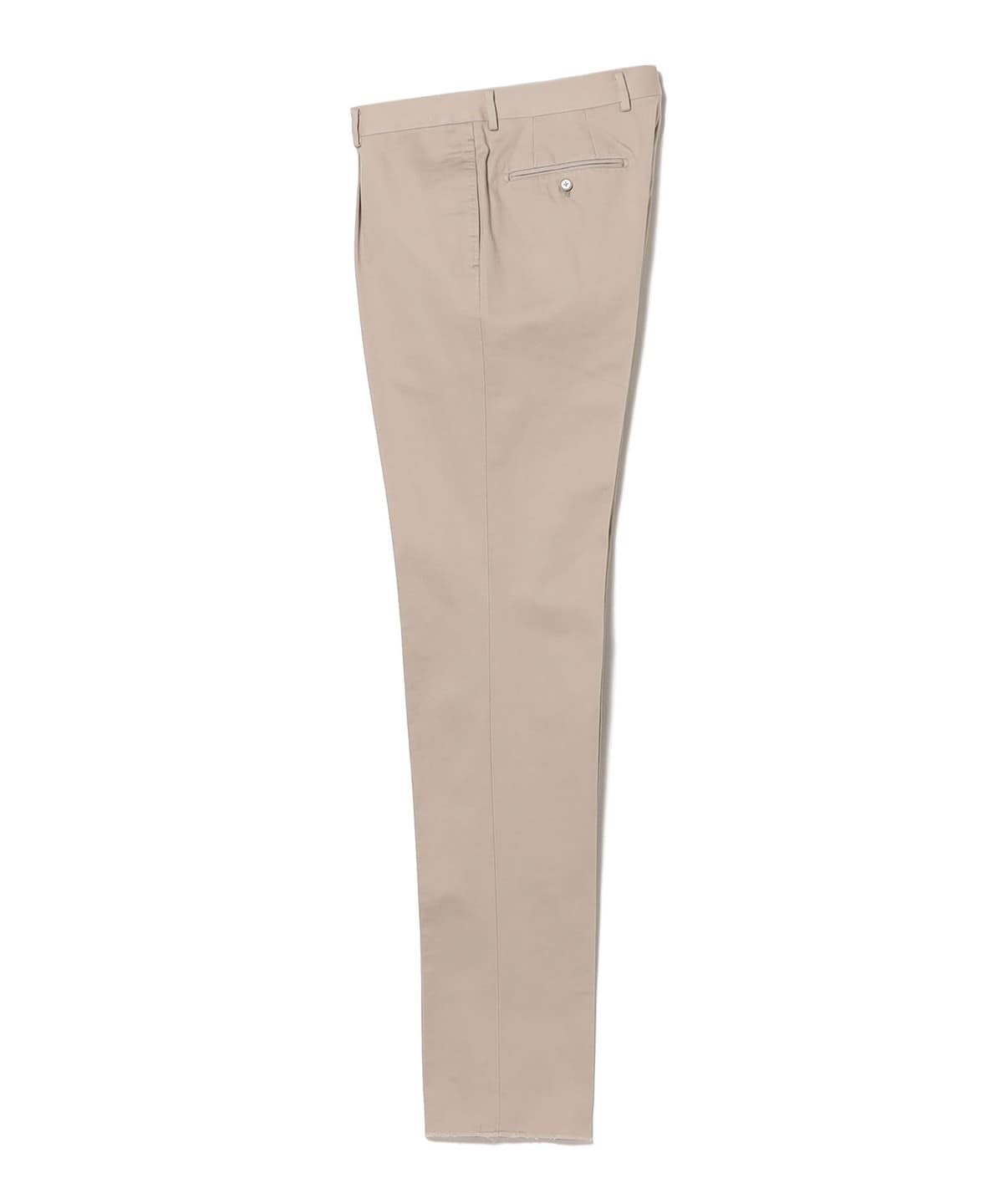 【値下げ】美品　PT01 BEAMSF　ビームスF　コットンパンツ　白　４６/M BEAMS F（ビームスF）コットン 1プリーツ スラックス（パンツ