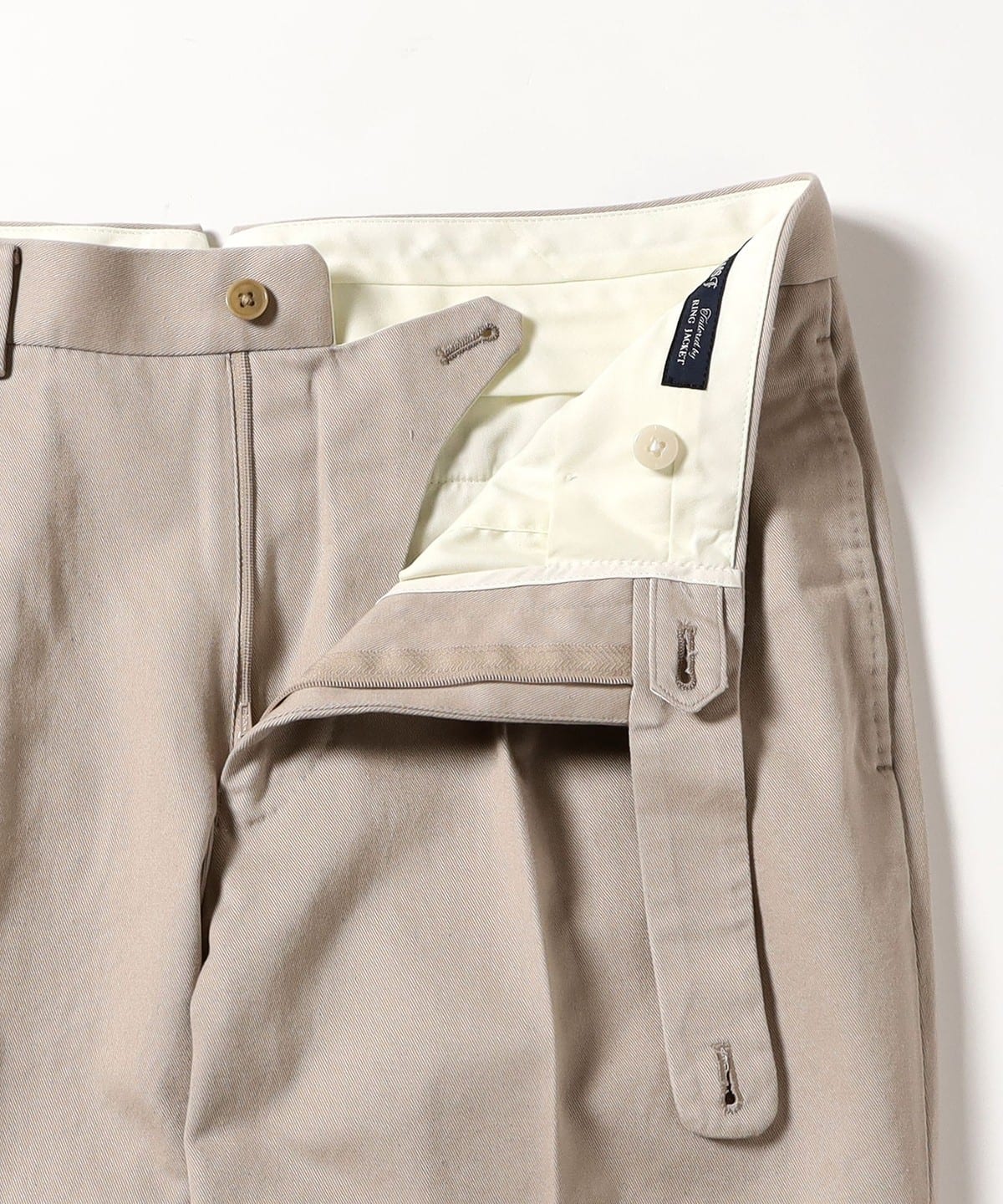 【値下げ】美品　PT01 BEAMSF　ビームスF　コットンパンツ　白　４６/M 値下げ】美品 PT01 BEAMSF ビームスF コットンパンツ 白 46/M