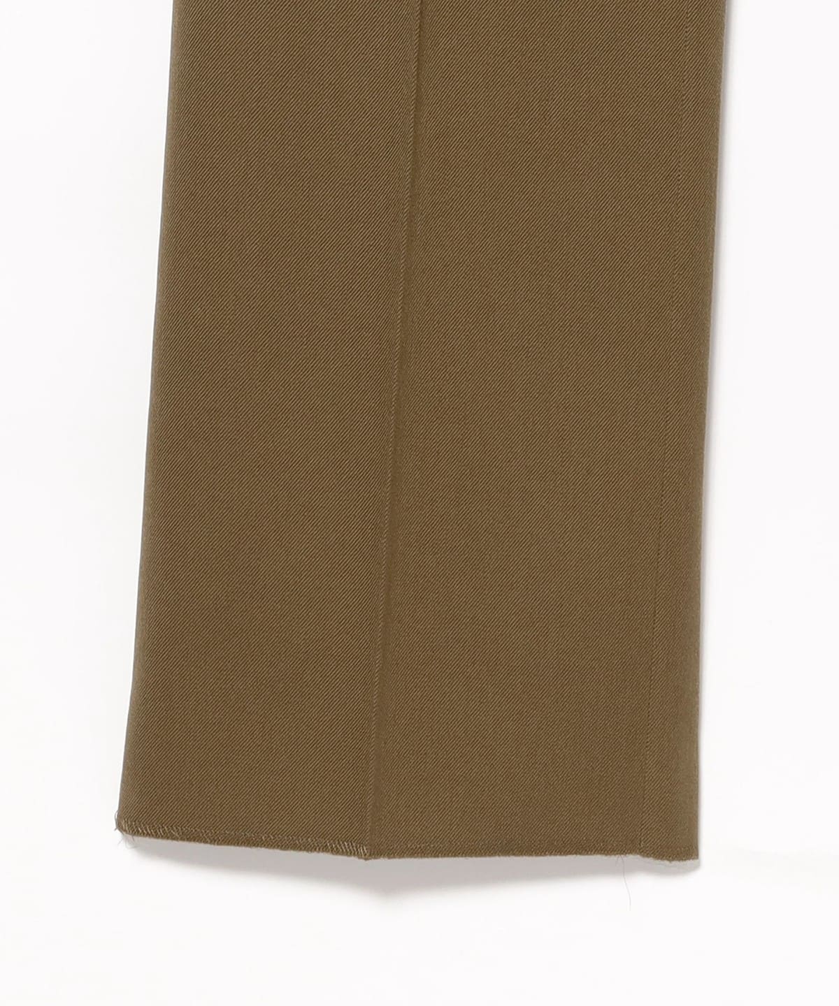 BEAMS F（ビームスF）【別注】ORTELO / シューカット 1プリーツ ウール