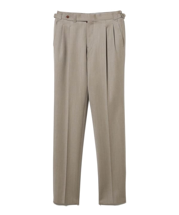 BEAMS F（ビームスF）【別注】IGARASHI TROUSERS / ウール カバート