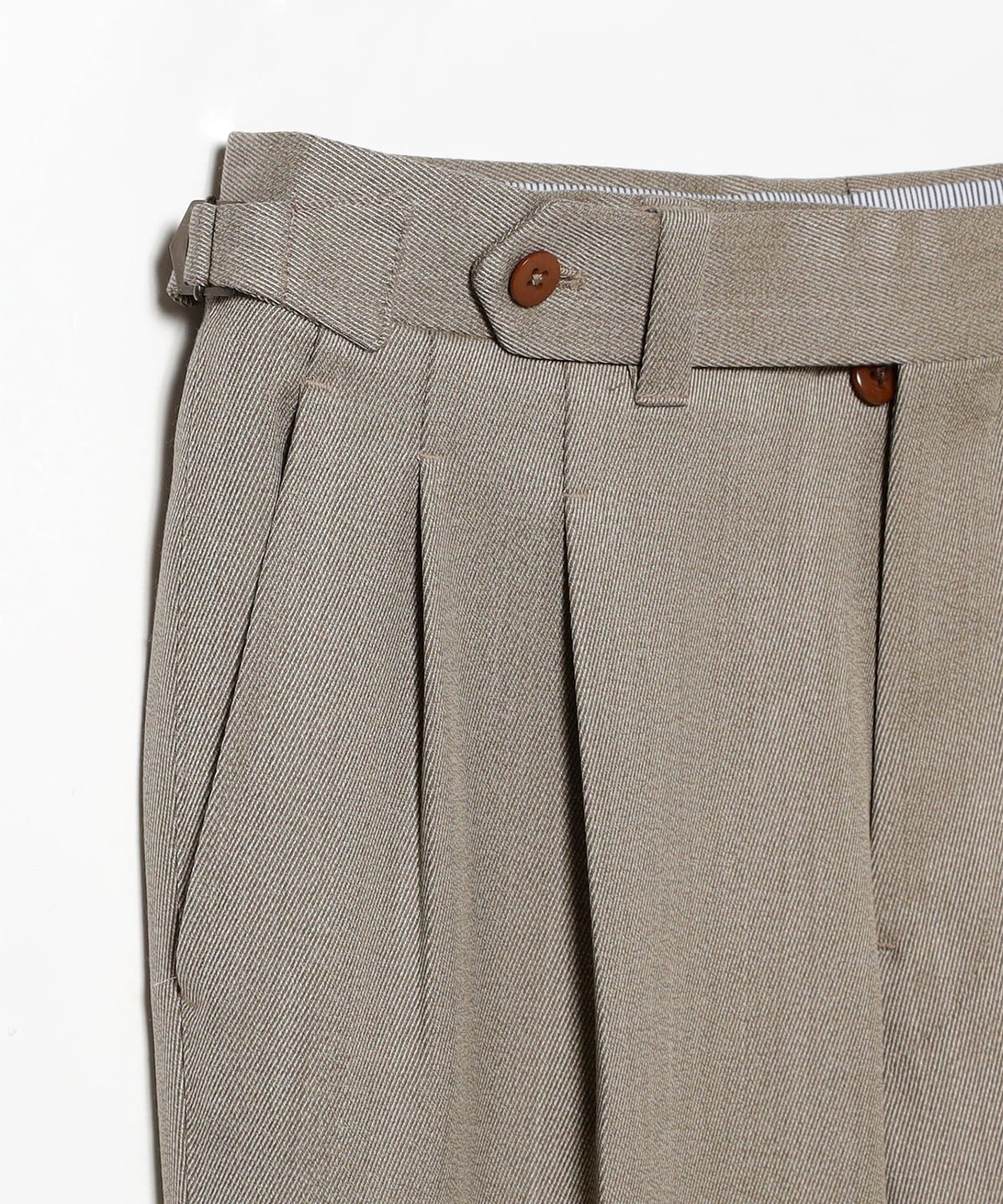 BEAMS F（ビームスF）【別注】IGARASHI TROUSERS / ウール カバート