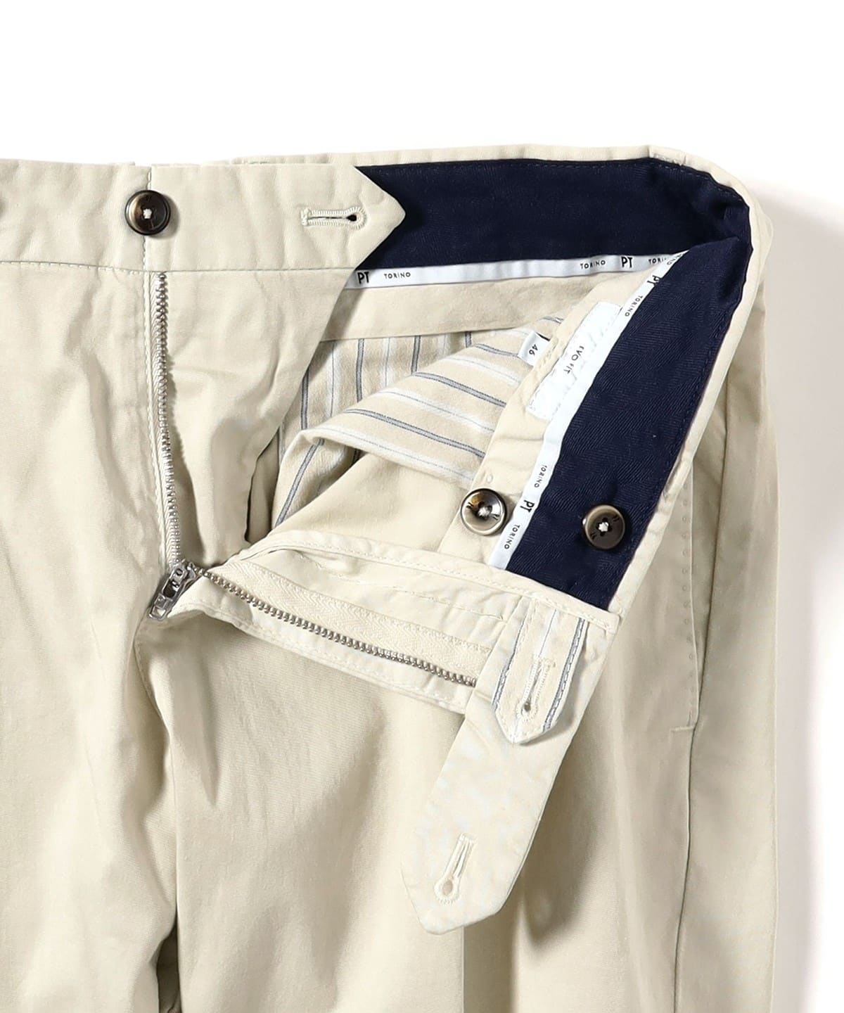 BEAMS F（ビームスF）【別注】PT TORINO / EVO-F ストレッチ コットン