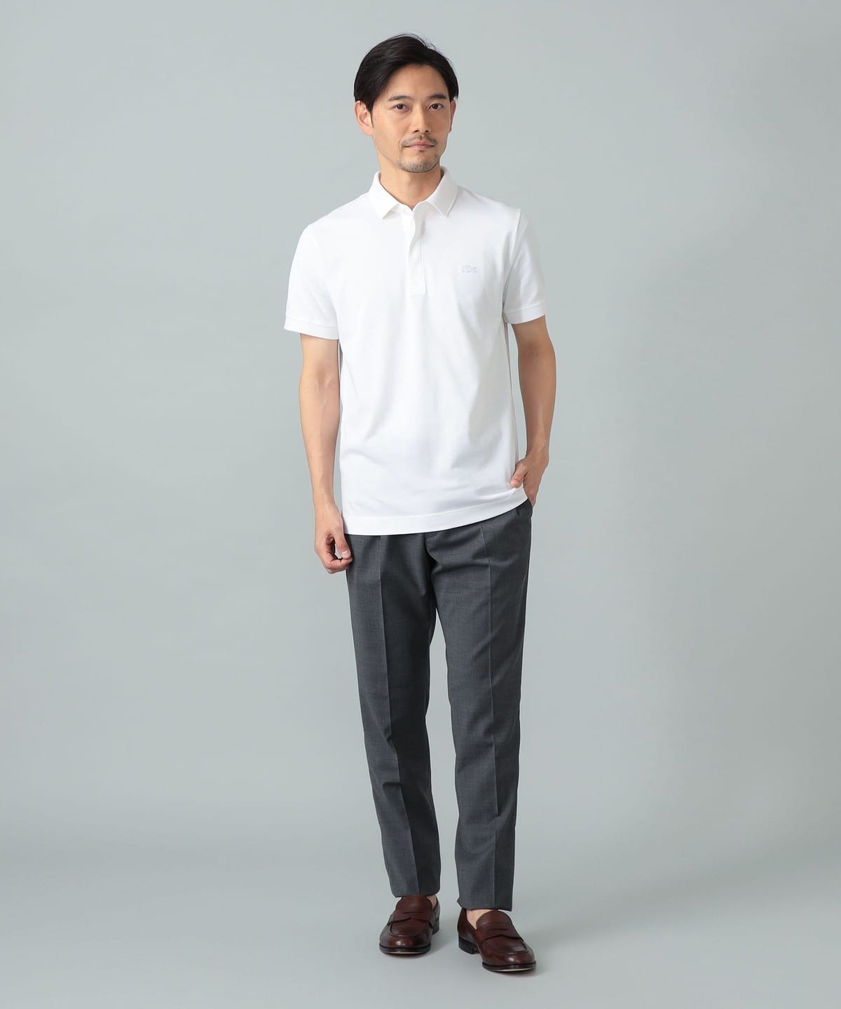 BEAMS F（ビームスF）【別注】GTA / HERRICK ミックスファブリック