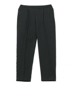 moncao / コットンシルク 1プリーツ パンツ