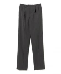 【別注】ORTELO / ウールポリエステル フレスコ 2プリーツ ワイドスラックス