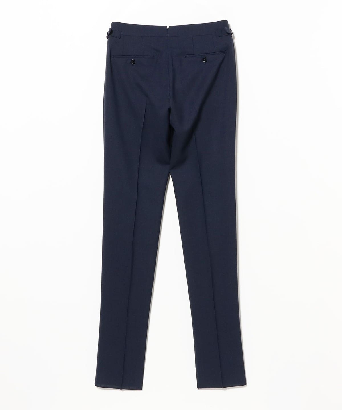 BEAMS F（ビームスF）ウール 1プリーツ サイドアジャスター スラックス