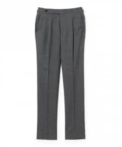 【別注】IGARASHI TROUSERS / ジャパンウール 2プリーツ サイドアジャスター スラックス
