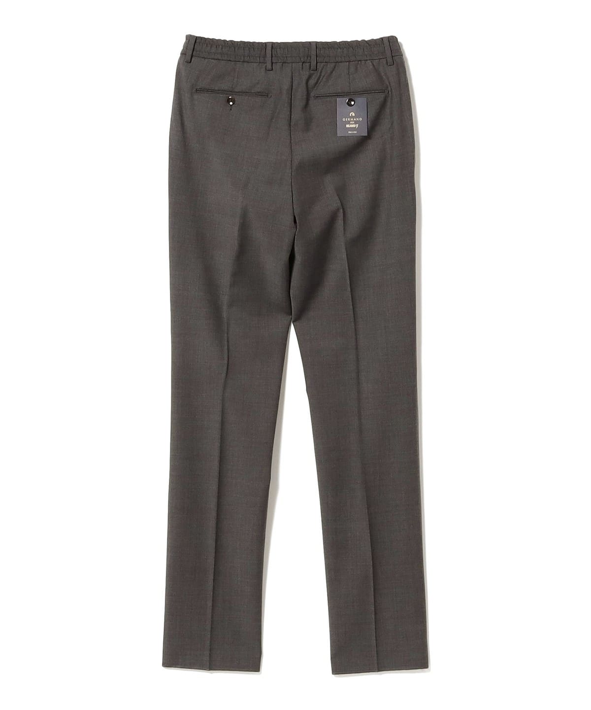 GERMANO PER BEAMSF ウールパンツ 52 グレー イタリア製試着 BEAMS F（ビームスF）【別注】GERMANO / ミックスファブリック 1