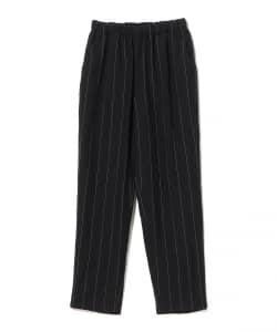 HEUGN / Copper ウールリネン ストライプ イージーパンツ