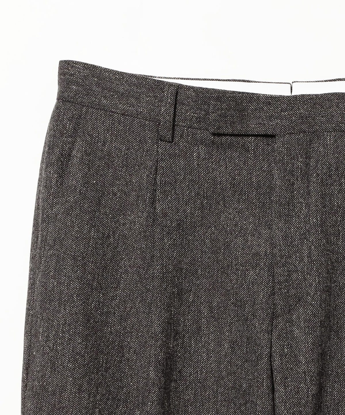 BEAMS F（ビームスF）GERMANO / OMERO ミックスファブリック 1プリーツ