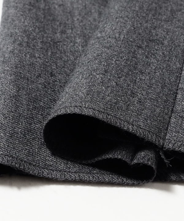 【別注】IGARASHI TROUSERS / ジャパンフランネル 2プリーツ サイドアジャスター スラックス