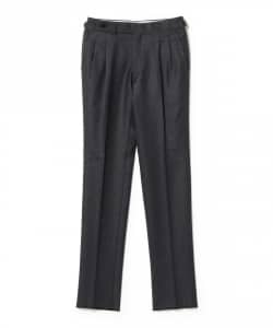 【別注】IGARASHI TROUSERS / ジャパンフランネル 2プリーツ サイドアジャスター スラックス