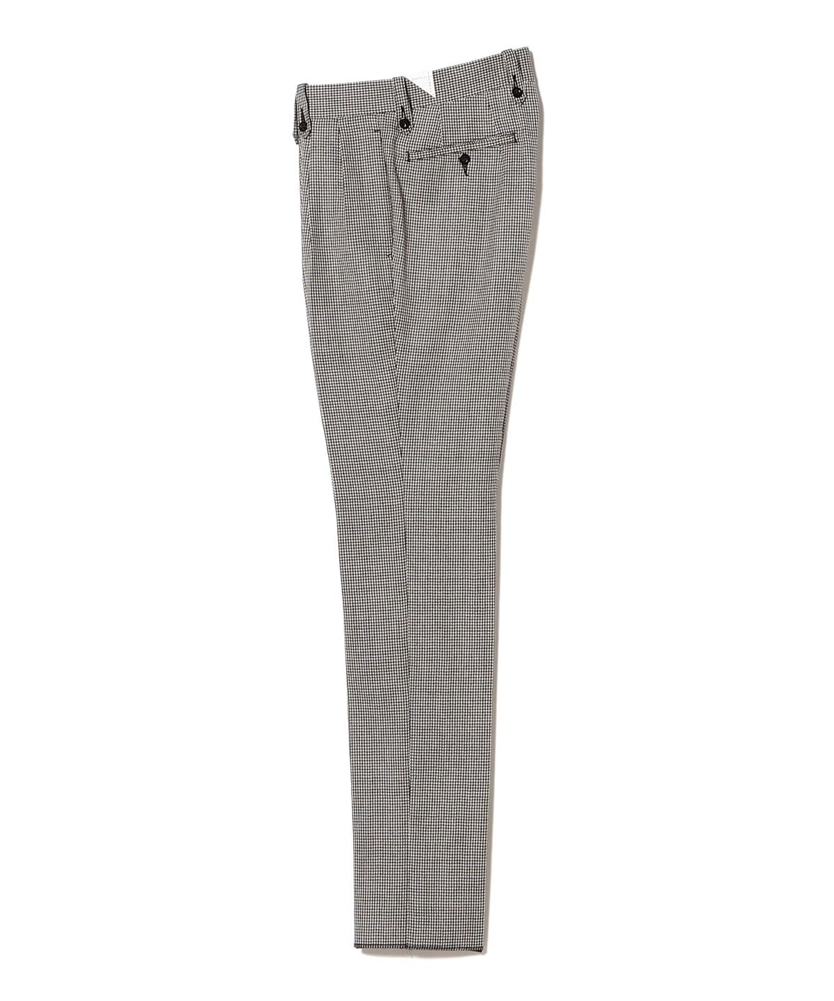 BEAMS F（ビームスF）Tangent / HENRY SLIM ハウンドトゥース パンツ