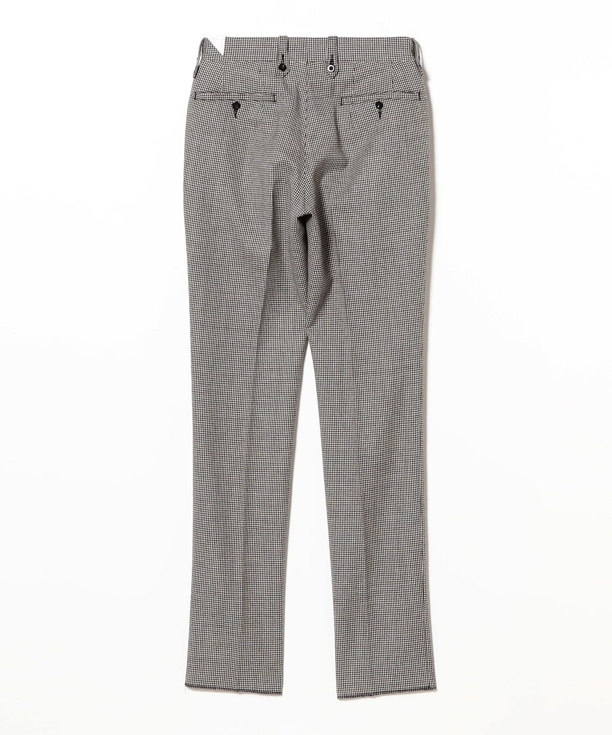 BEAMS F（ビームスF）Tangent / HENRY SLIM ハウンドトゥース パンツ