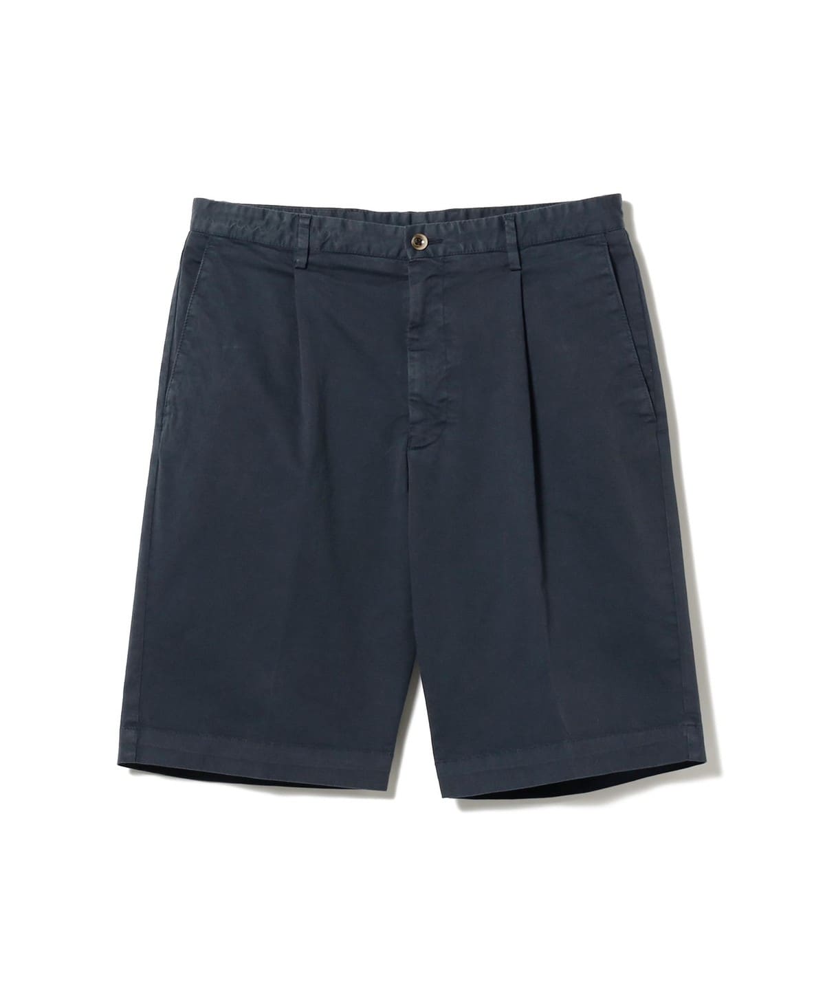 【別注】GERMANO ジェルマーノ / コットンギャバジン 1プリーツ ショーツ パンツ MEN NAVY/202 50 【別注】GERMANO ジェルマーノ / コットンギャバジン 1プリーツ ショーツ パンツ MEN NAVY/202 50