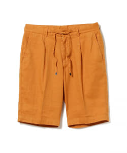 ▲GERMANO / 別注 コットンリネン ヘリンボーン ドローストリング ショーツ