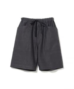 *A VONTADE / リネンコットン ミリタリー ヘリンボーン ショーツ