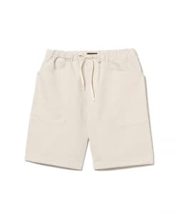 *A VONTADE / コットンリネン ミリタリー デニム ショーツ