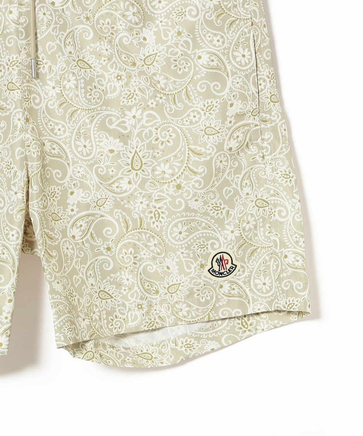 BEAMS F（ビームスF）MONCLER / ペイズリー柄 スイムショーツ（パンツ