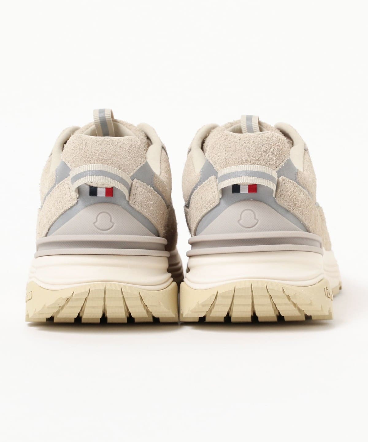 BEAMS F（ビームスF）MONCLER / Lite Runner スエード スニーカー