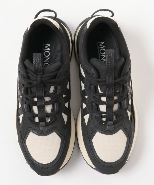 BEAMS F（ビームスF）MONCLER / Lite Runner レザー スニーカー