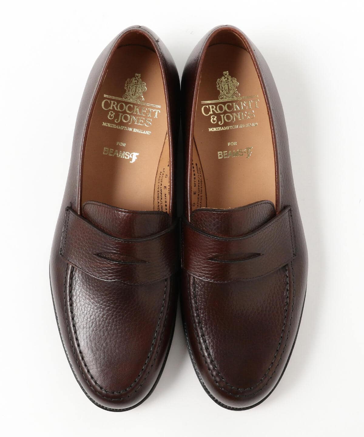 Crockett ＆ Jones ローファー BEAMS F 別注 6 1/2 | nate-hospital.com