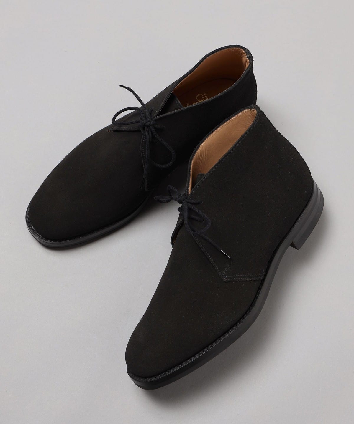 BEAMS F BEAMS CROCKETT&JONES / CHERTSEY suede chukka boots (shoes