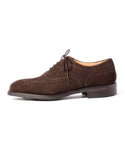 ▲JOSEPH CHEANEY / 別注 GEORGE スエードフルブローグシューズ◎