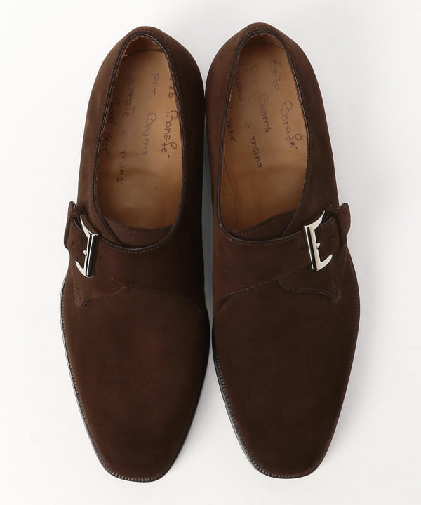 Enzo Bonafe × BEAMS F / 別注DUCCIO シングルモンク靴選びに苦労しています