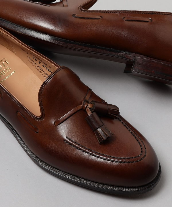 CROCKETT&JONES カーフ タッセルローファー smcint.com