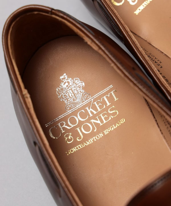 BEAMS F（ビームスF）CROCKETT&JONES / CAVENDISH3 カーフ