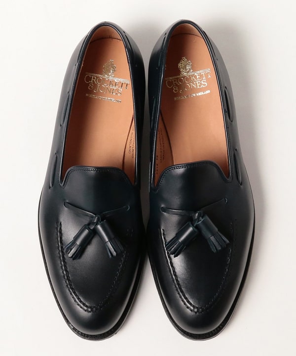 BEAMS F（ビームスF）CROCKETT&JONES / CAVENDISH3 カーフ