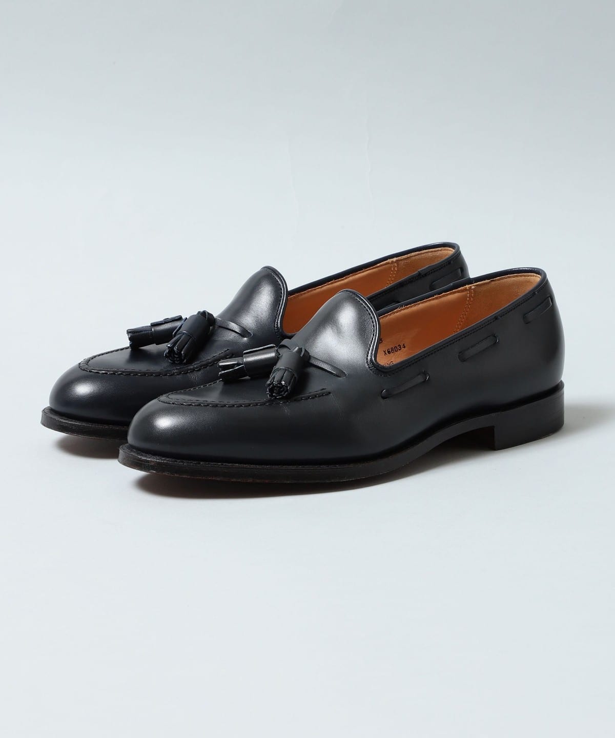 BEAMS F（ビームスF）CROCKETT&JONES / CAVENDISH3 カーフ タッセル