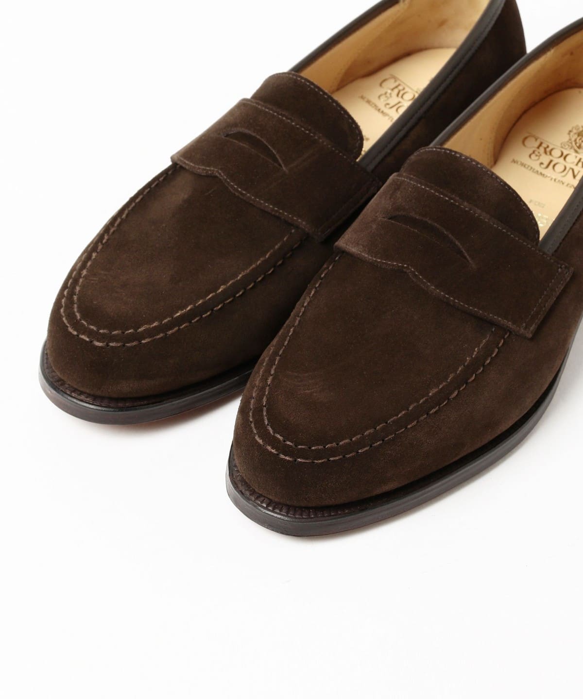 BEAMS F（ビームスF）CROCKETT&JONES × BEAMS F / 別注 MAINE スエード