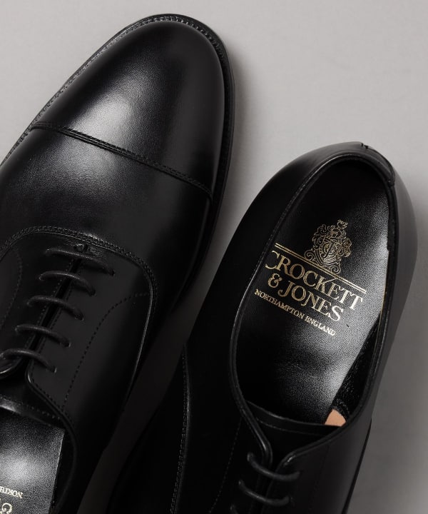 BEAMS F（ビームスF）CROCKETT&JONES / KENT ストレートチップシューズ