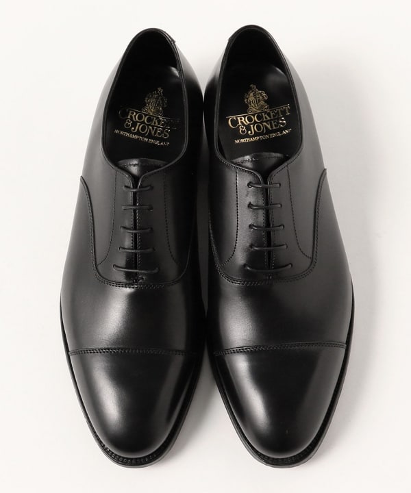 BEAMS F（ビームスF）CROCKETT&JONES / KENT ストレートチップシューズ ...