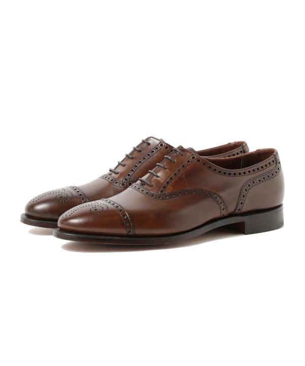 BEAMS F（ビームスF）CROCKETT&JONES / COVENTRY セミブローグシューズ