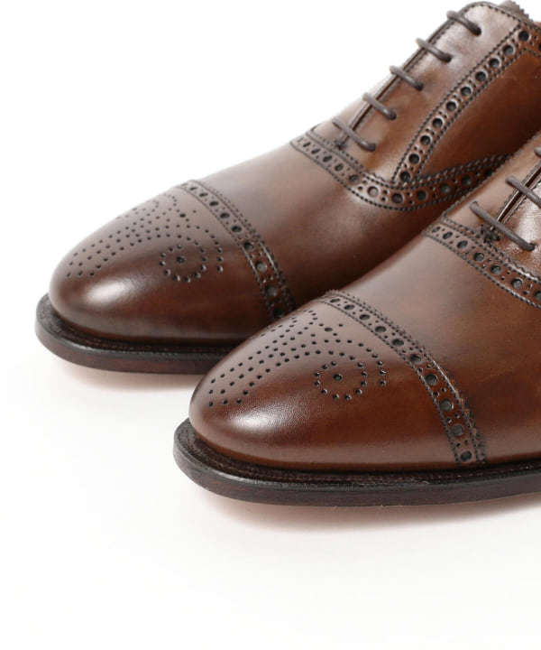 BEAMS F（ビームスF）CROCKETT&JONES / COVENTRY セミブローグシューズ