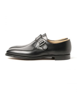 CROCKETT&JONES / MALVERN カーフ シングルモンクストラップシューズ