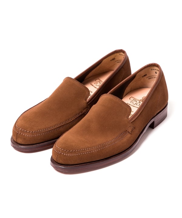 Crockett & Jones beams f 別注ローファー スエード-