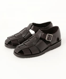 ▲Paraboot × BEAMS F / 別注 PACIFIC グレインレザー グルカサンダル