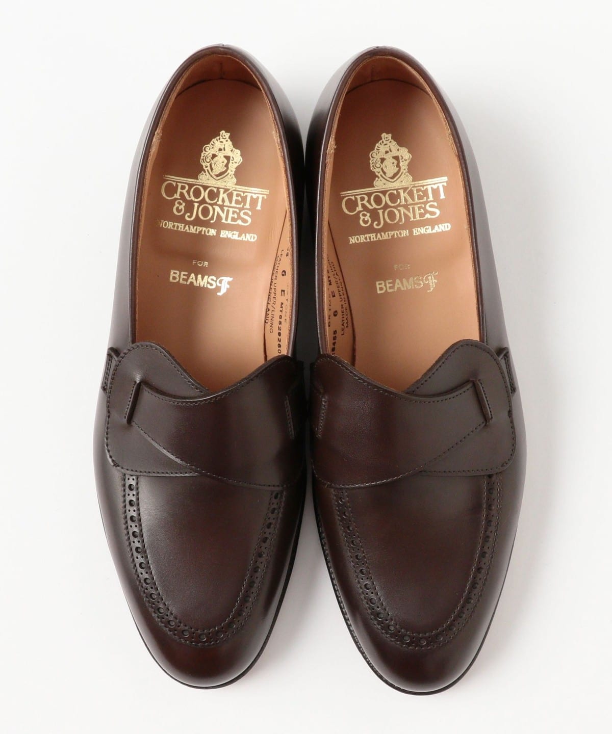 BEAMS F（ビームスF）【別注】CROCKETT&JONES / BRIMSTONE カーフ
