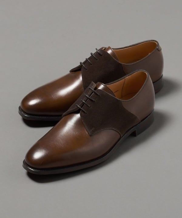 BEAMS F（ビームスF）CROCKETT&JONES / 別注 BOSHAM2 コンビ サドル