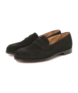 ▲【CROCKETT&JONES / 別注 DIJON スエード コインローファー】