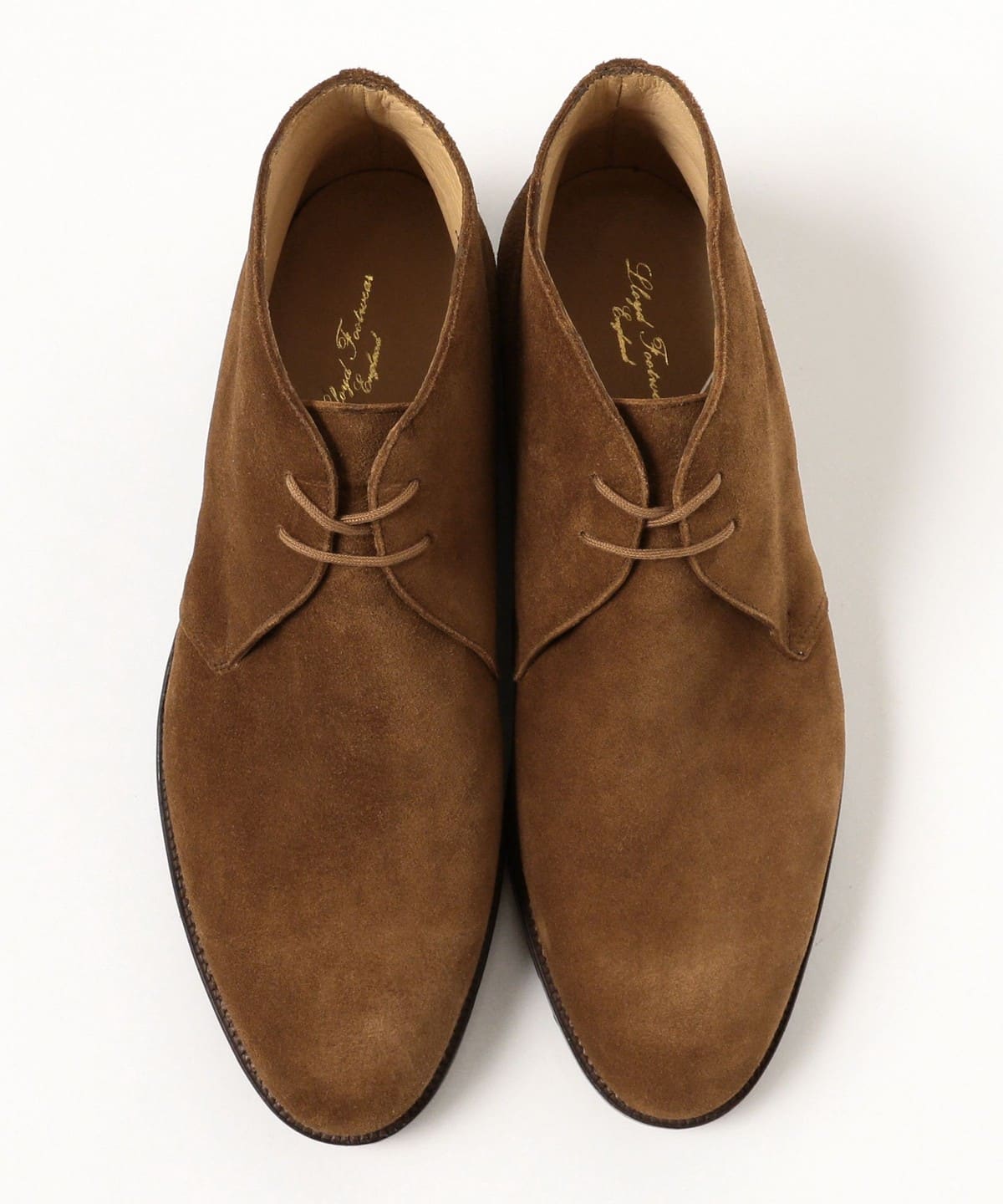 BEAMS F BEAMS Lloyd Footwear / MASTER LLOYD suede chukka boots 