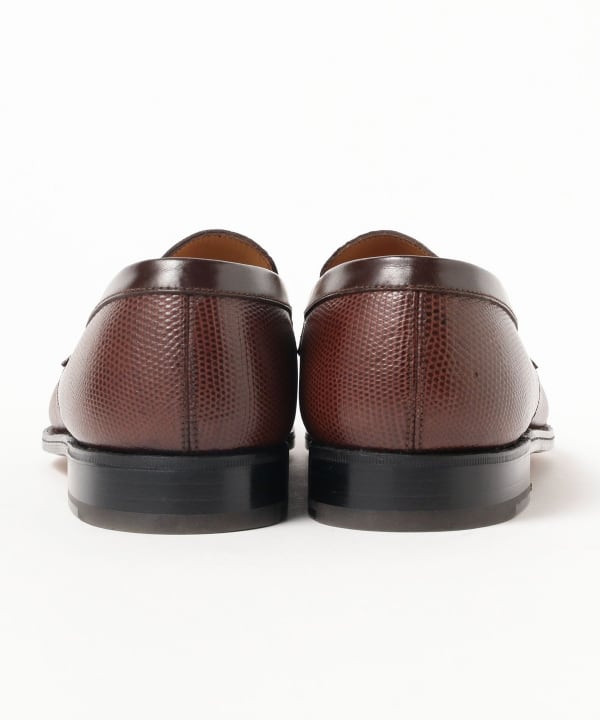 パラブーツ×ビームス　モカシン　レザーローファー BEAMS F（ビームスF）J.M. WESTON / 180 C WIDTH リザード