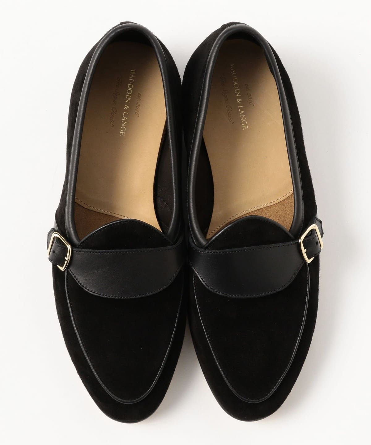 BEAMS F（ビームスF）Baudoin & Lange / スエード ストラップ 