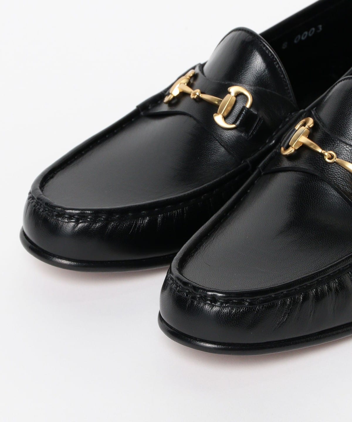 BEAMS F（ビームスF）R.C.A.F / レザー ビットローファー（シューズ