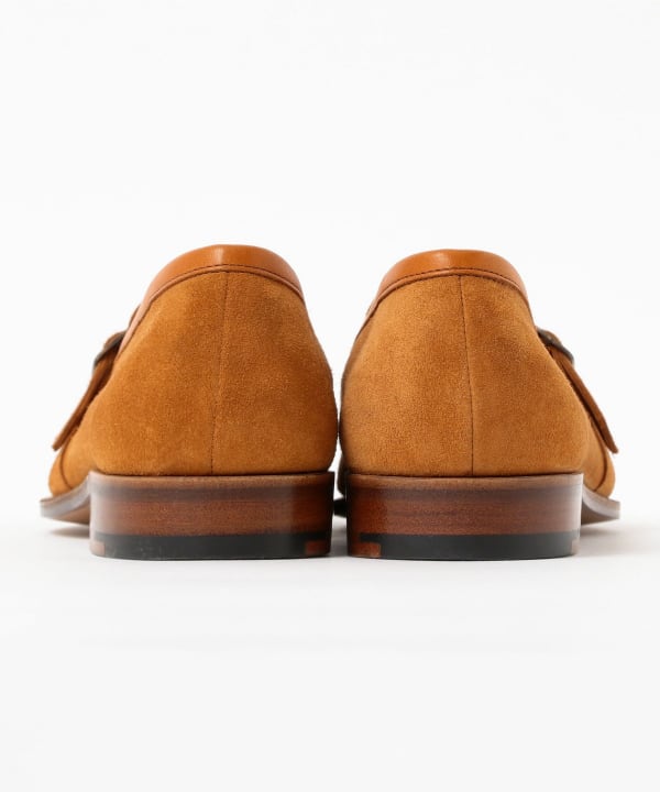 EDWARD GREEN / HORTON 184E スエード モンクストラップローファー